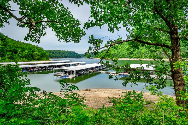 Center Hill Lake Tennessee aerial view